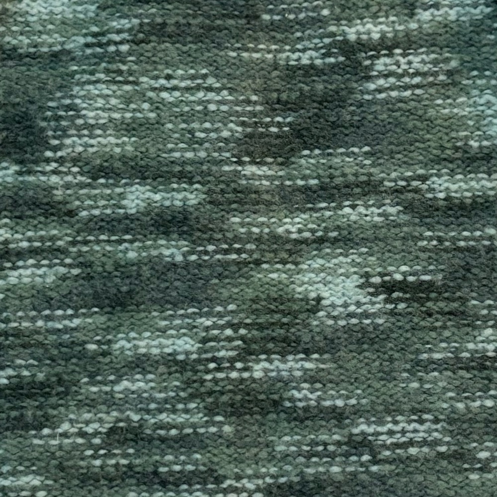 Green Patterned Knit Jacket - image 3